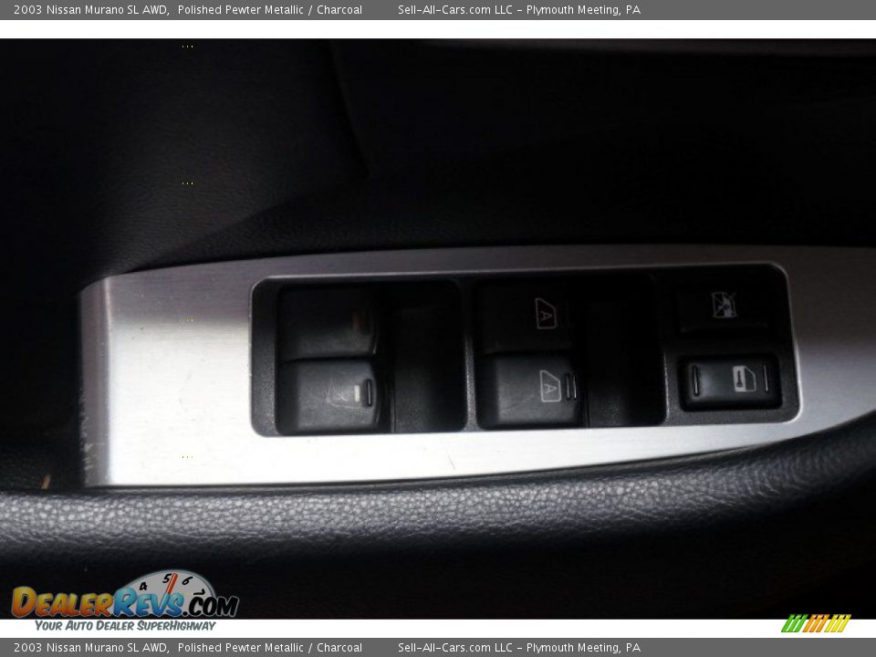 2003 Nissan Murano SL AWD Polished Pewter Metallic / Charcoal Photo #14
