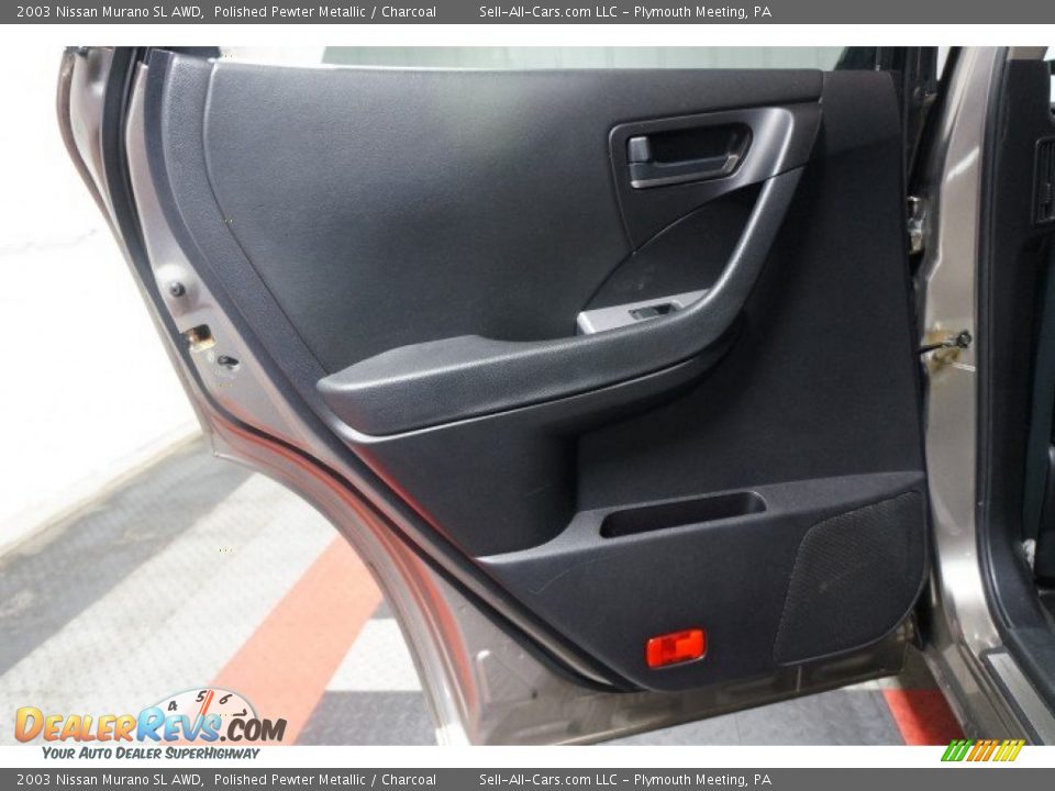 2003 Nissan Murano SL AWD Polished Pewter Metallic / Charcoal Photo #15