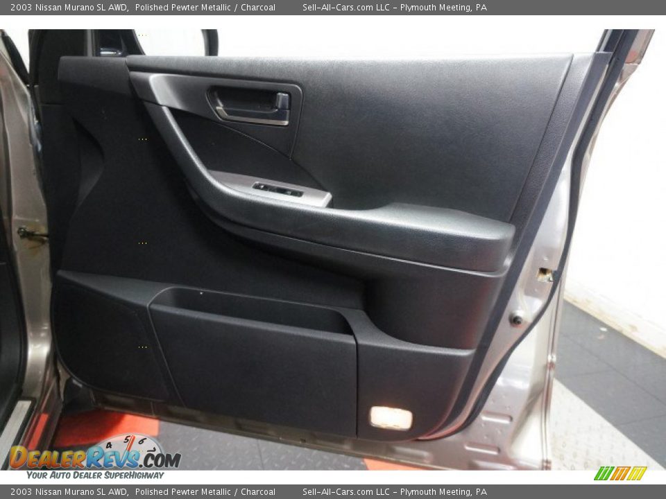 2003 Nissan Murano SL AWD Polished Pewter Metallic / Charcoal Photo #17