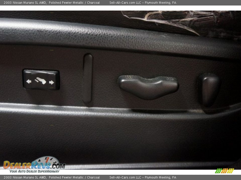 2003 Nissan Murano SL AWD Polished Pewter Metallic / Charcoal Photo #19