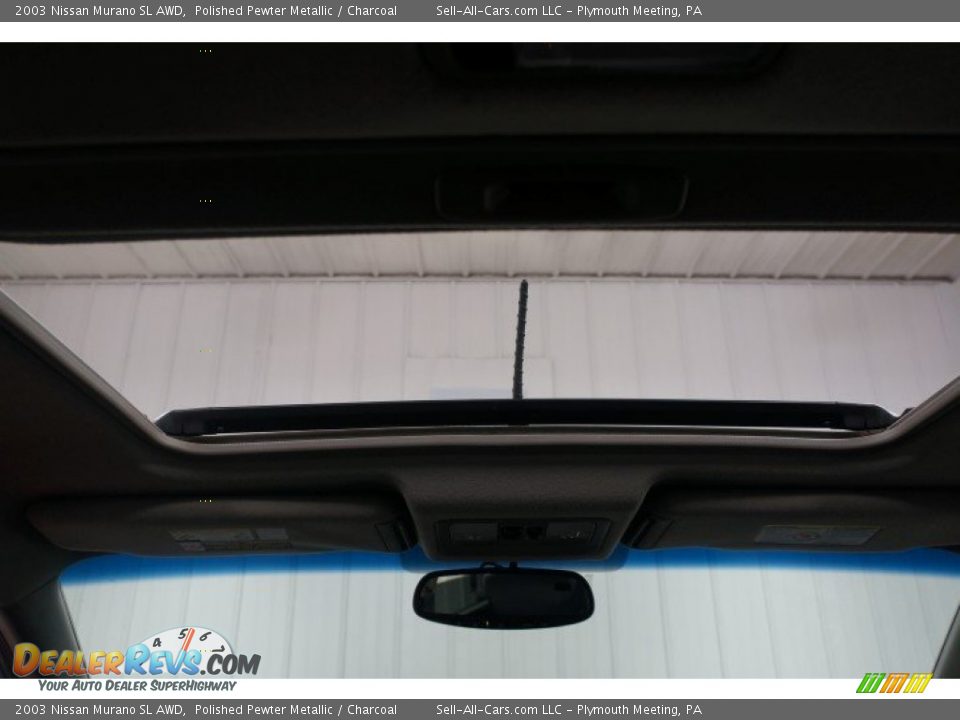 2003 Nissan Murano SL AWD Polished Pewter Metallic / Charcoal Photo #20