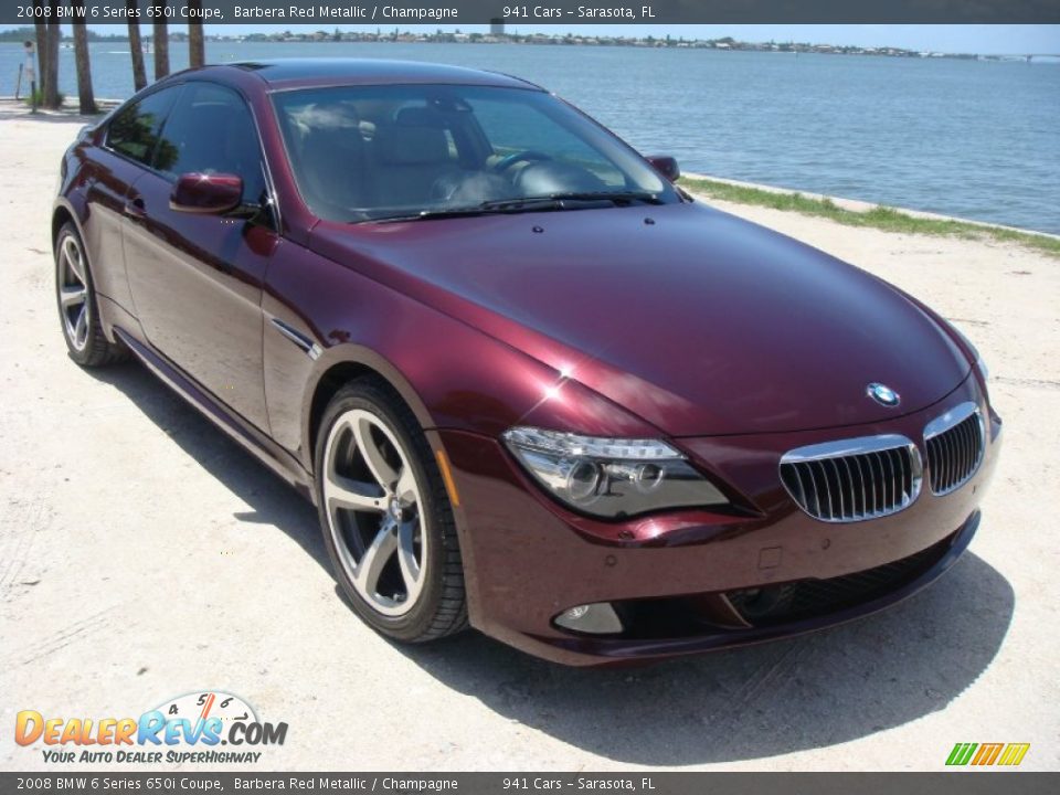 Front 3/4 View of 2008 BMW 6 Series 650i Coupe Photo #1