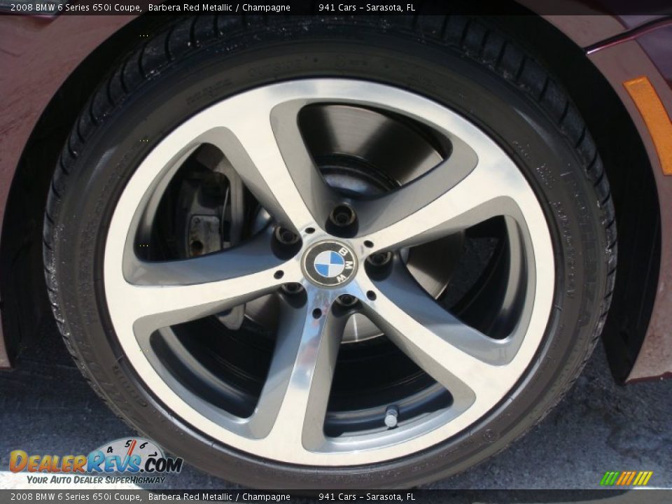 2008 BMW 6 Series 650i Coupe Wheel Photo #25