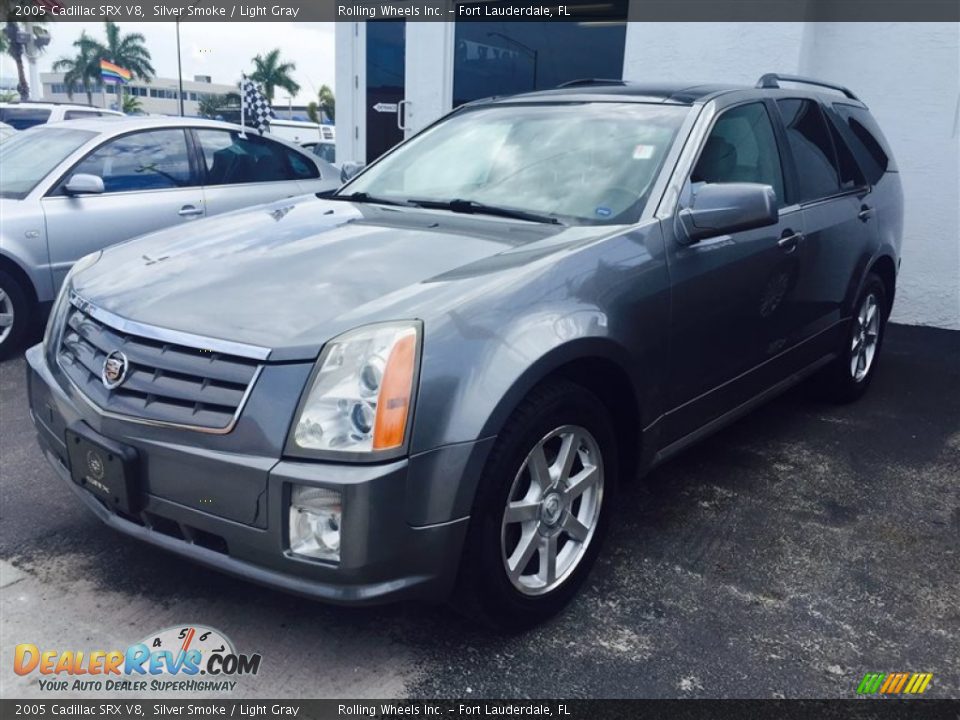 2005 Cadillac SRX V8 Silver Smoke / Light Gray Photo #11