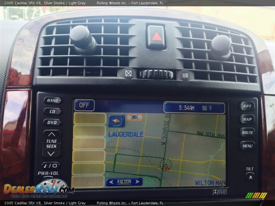 2005 Cadillac SRX V8 Silver Smoke / Light Gray Photo #14