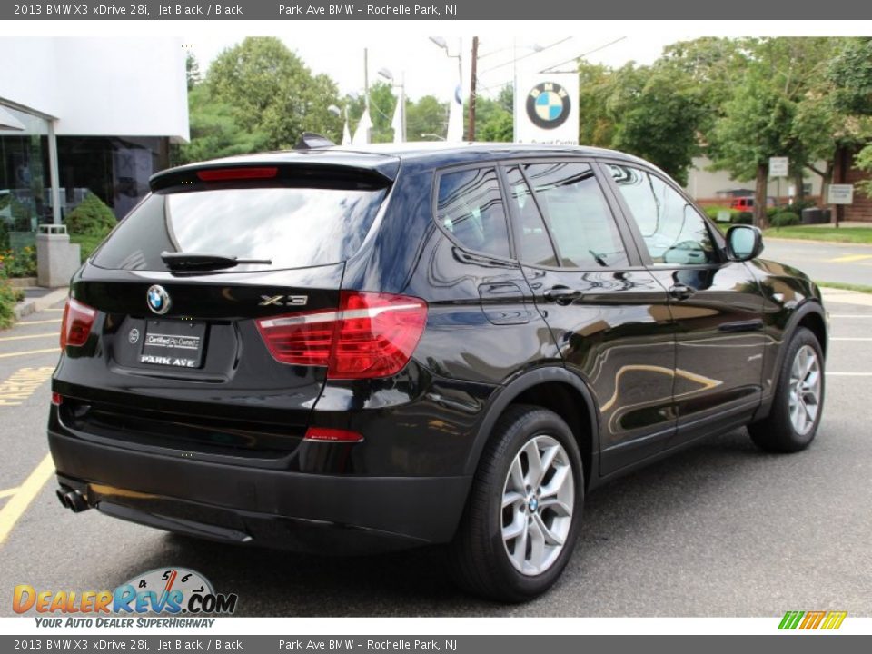 2013 BMW X3 xDrive 28i Jet Black / Black Photo #3