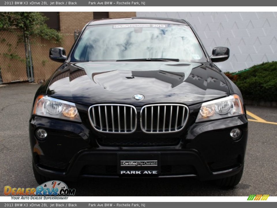 2013 BMW X3 xDrive 28i Jet Black / Black Photo #7