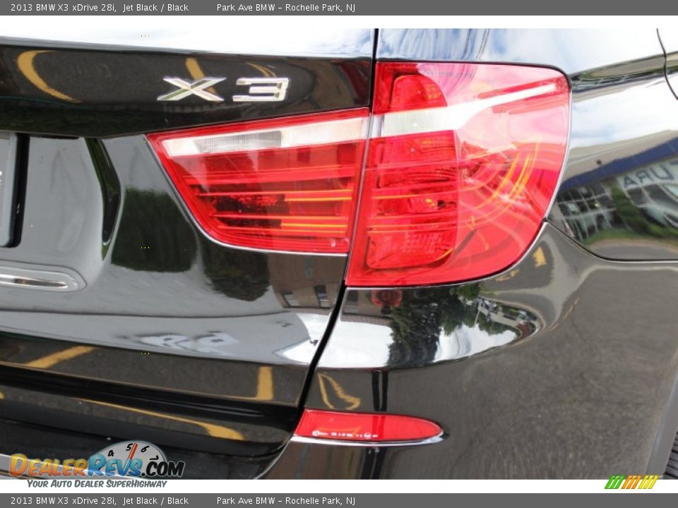 2013 BMW X3 xDrive 28i Jet Black / Black Photo #23