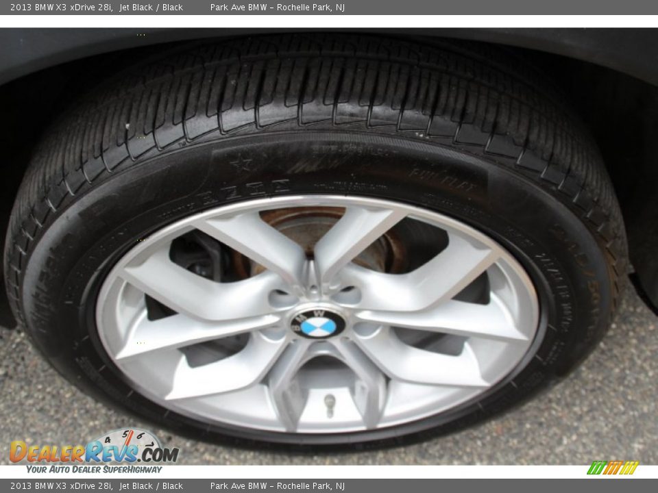 2013 BMW X3 xDrive 28i Jet Black / Black Photo #33