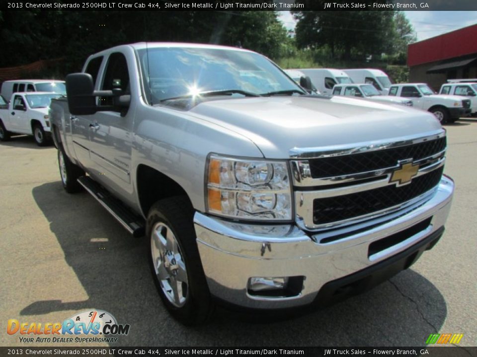 2013 Chevrolet Silverado 2500HD LT Crew Cab 4x4 Silver Ice Metallic / Light Titanium/Dark Titanium Photo #6