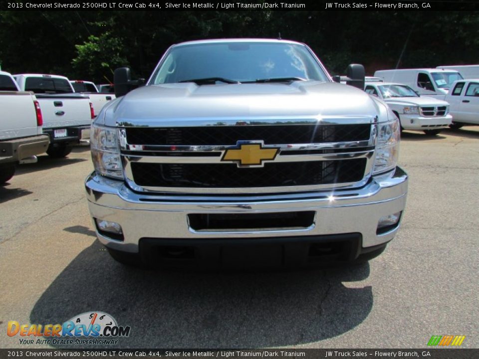 2013 Chevrolet Silverado 2500HD LT Crew Cab 4x4 Silver Ice Metallic / Light Titanium/Dark Titanium Photo #16