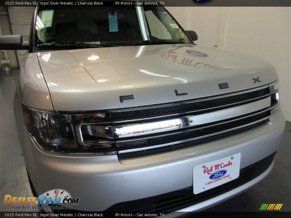 2015 Ford Flex SE Ingot Silver Metallic / Charcoal Black Photo #2