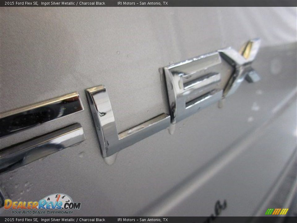 2015 Ford Flex SE Ingot Silver Metallic / Charcoal Black Photo #6