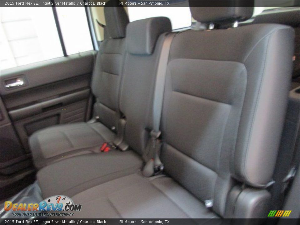 2015 Ford Flex SE Ingot Silver Metallic / Charcoal Black Photo #9
