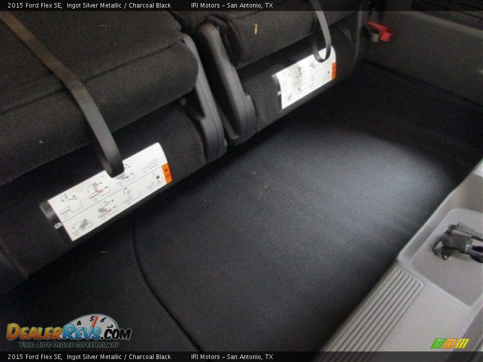 2015 Ford Flex SE Ingot Silver Metallic / Charcoal Black Photo #11