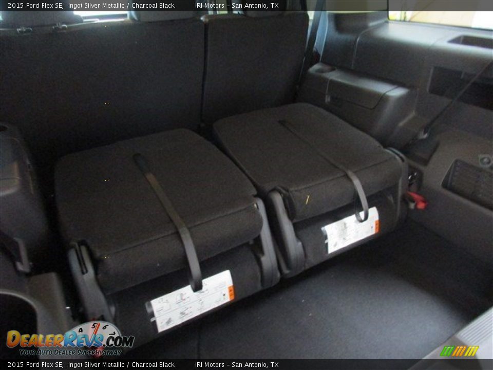 2015 Ford Flex SE Ingot Silver Metallic / Charcoal Black Photo #12