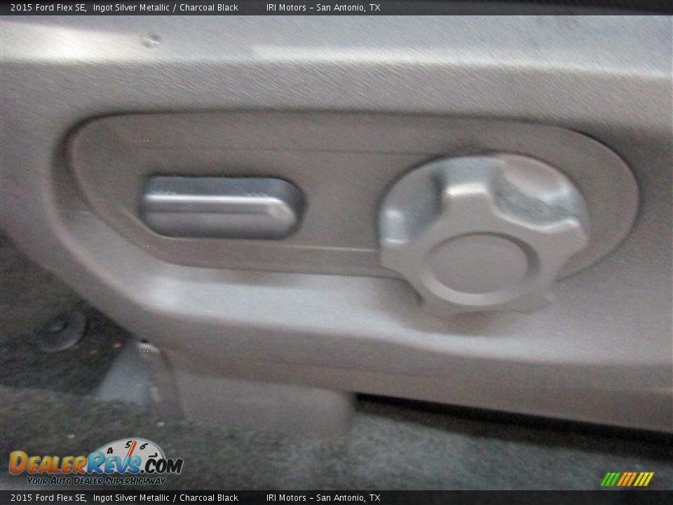 2015 Ford Flex SE Ingot Silver Metallic / Charcoal Black Photo #14