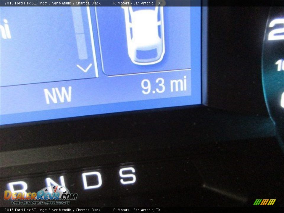 2015 Ford Flex SE Ingot Silver Metallic / Charcoal Black Photo #17