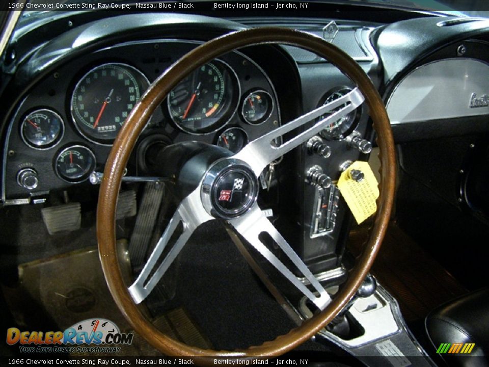 1966 Chevrolet Corvette Sting Ray Coupe Nassau Blue / Black Photo #7