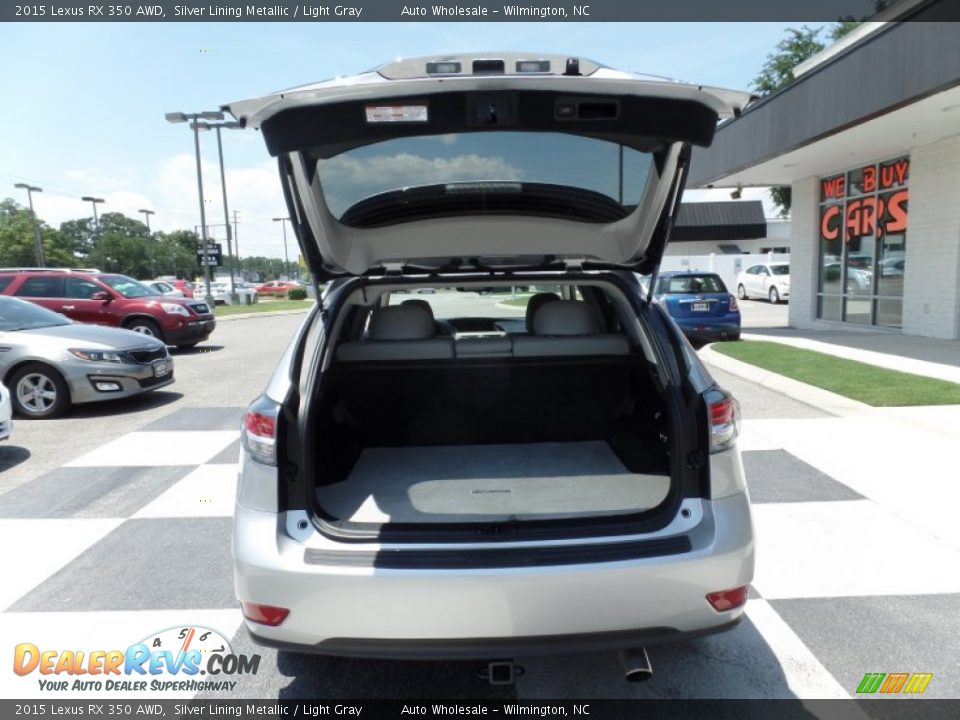 2015 Lexus RX 350 AWD Silver Lining Metallic / Light Gray Photo #5