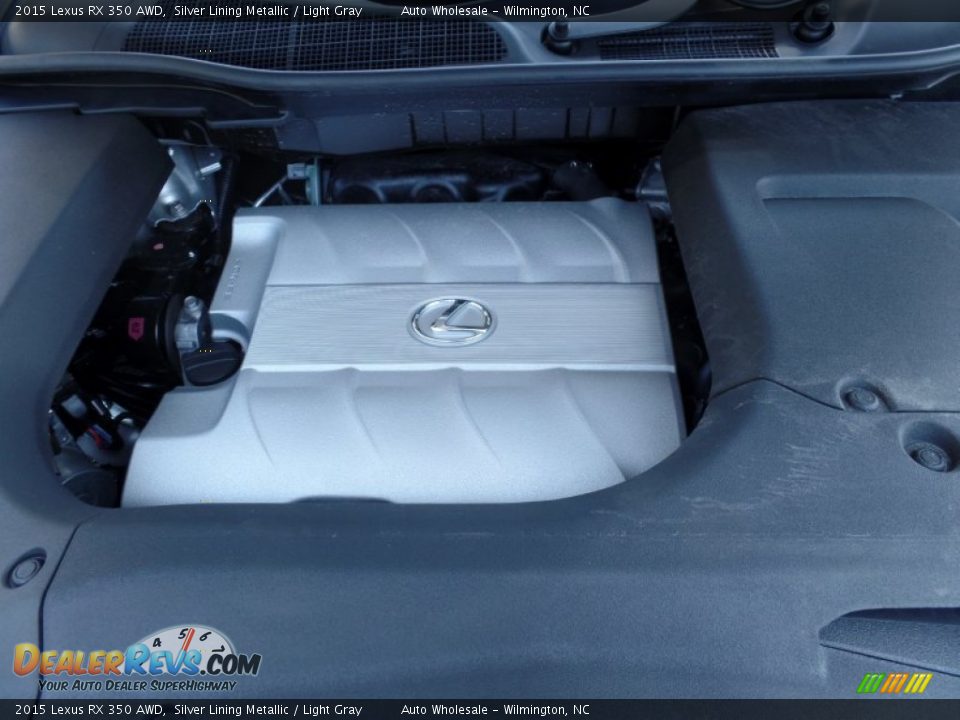 2015 Lexus RX 350 AWD Silver Lining Metallic / Light Gray Photo #6