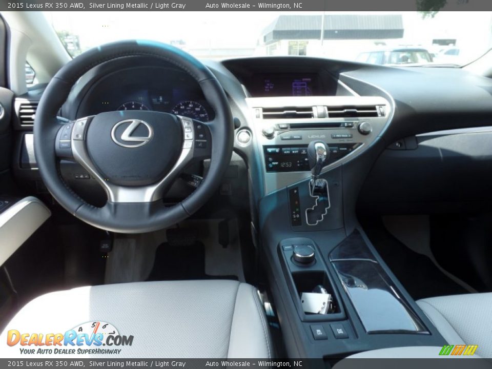 2015 Lexus RX 350 AWD Silver Lining Metallic / Light Gray Photo #15