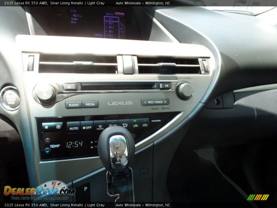 2015 Lexus RX 350 AWD Silver Lining Metallic / Light Gray Photo #18