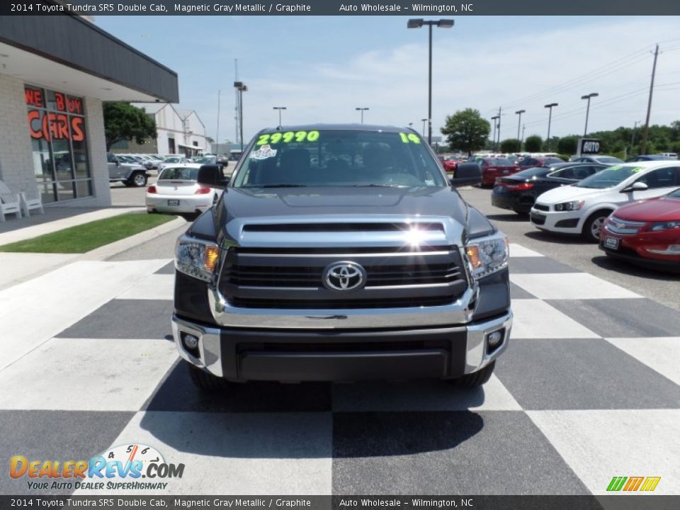 2014 Toyota Tundra SR5 Double Cab Magnetic Gray Metallic / Graphite Photo #2