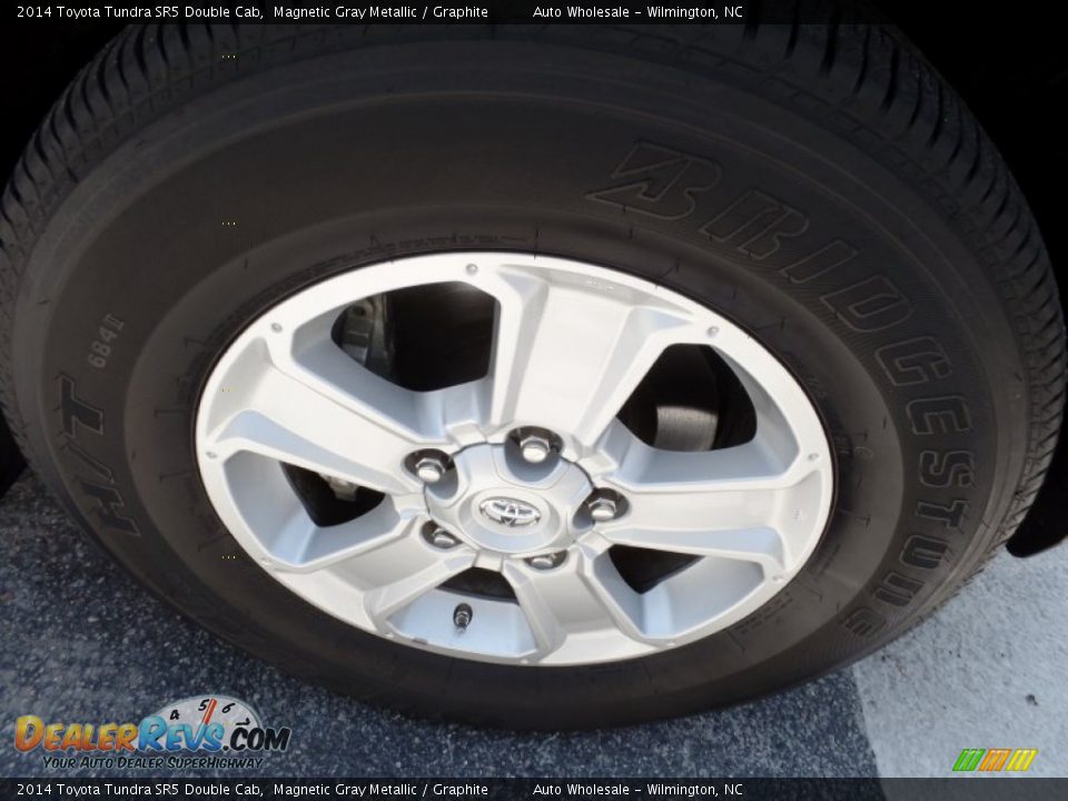 2014 Toyota Tundra SR5 Double Cab Magnetic Gray Metallic / Graphite Photo #7