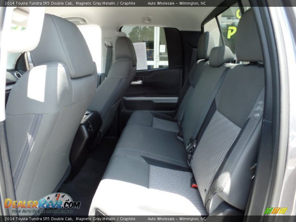 2014 Toyota Tundra SR5 Double Cab Magnetic Gray Metallic / Graphite Photo #12