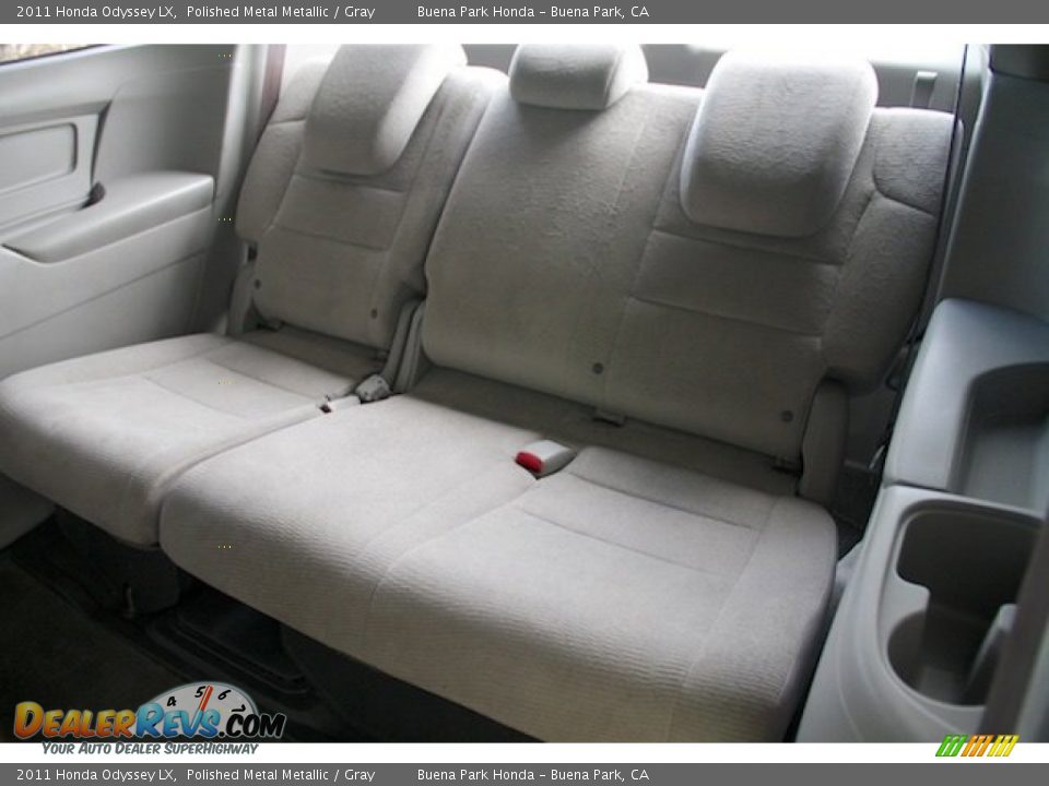 2011 Honda Odyssey LX Polished Metal Metallic / Gray Photo #15