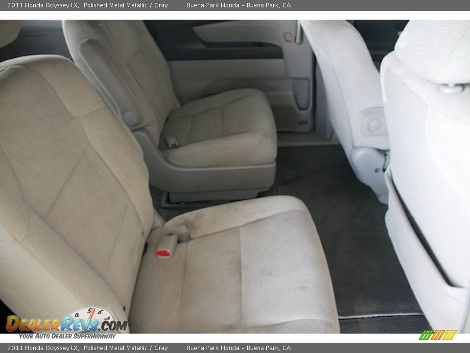 2011 Honda Odyssey LX Polished Metal Metallic / Gray Photo #19