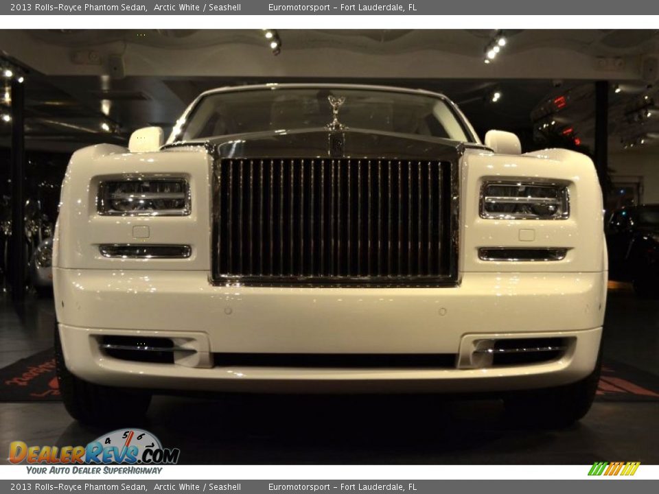 2013 Rolls-Royce Phantom Sedan Arctic White / Seashell Photo #3