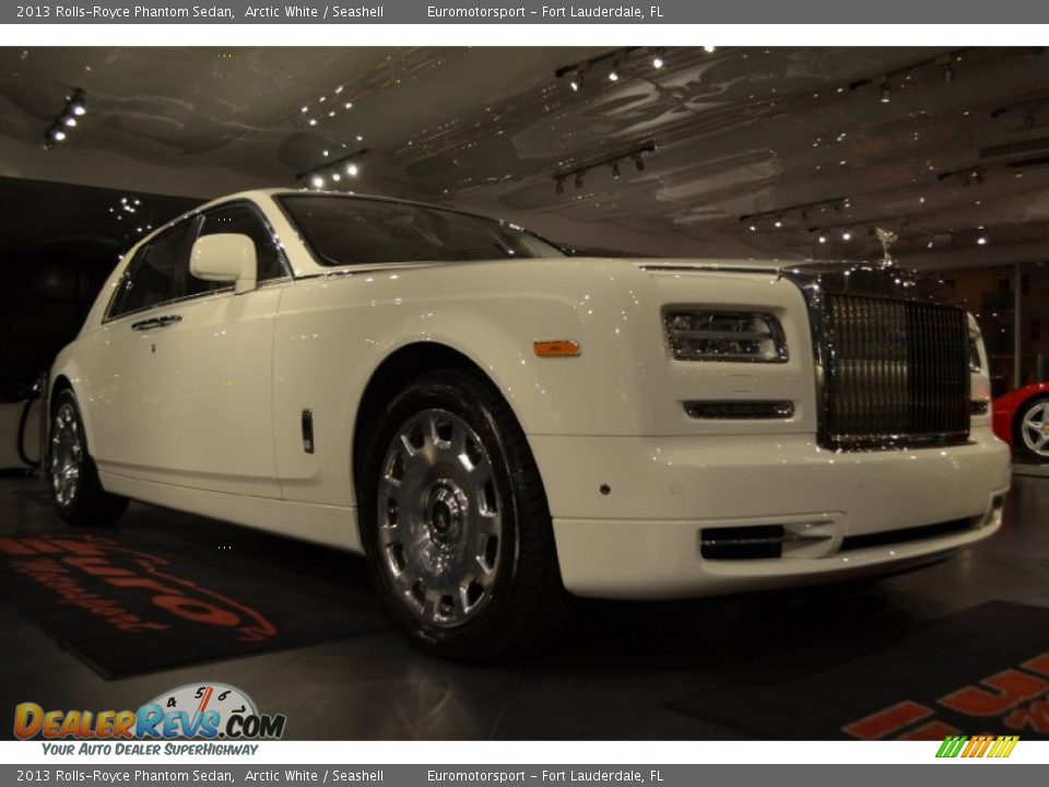 2013 Rolls-Royce Phantom Sedan Arctic White / Seashell Photo #4