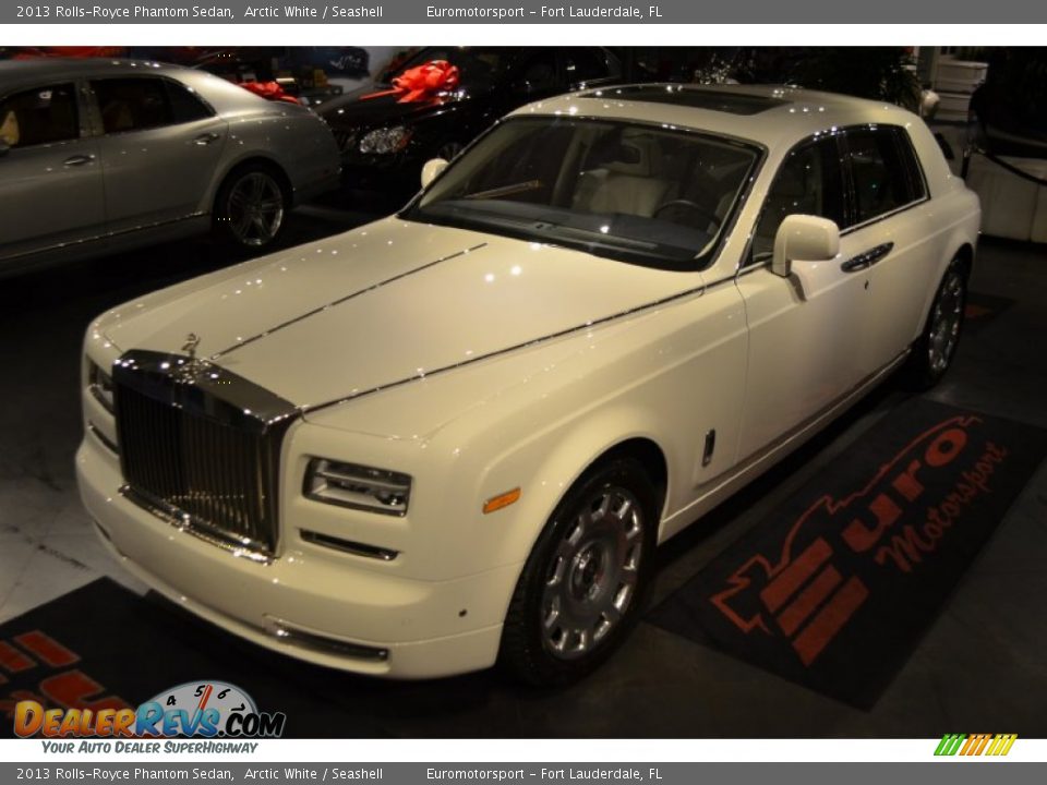 2013 Rolls-Royce Phantom Sedan Arctic White / Seashell Photo #5