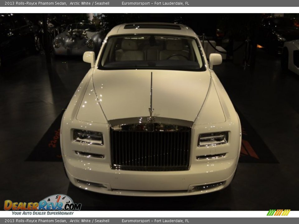 2013 Rolls-Royce Phantom Sedan Arctic White / Seashell Photo #6