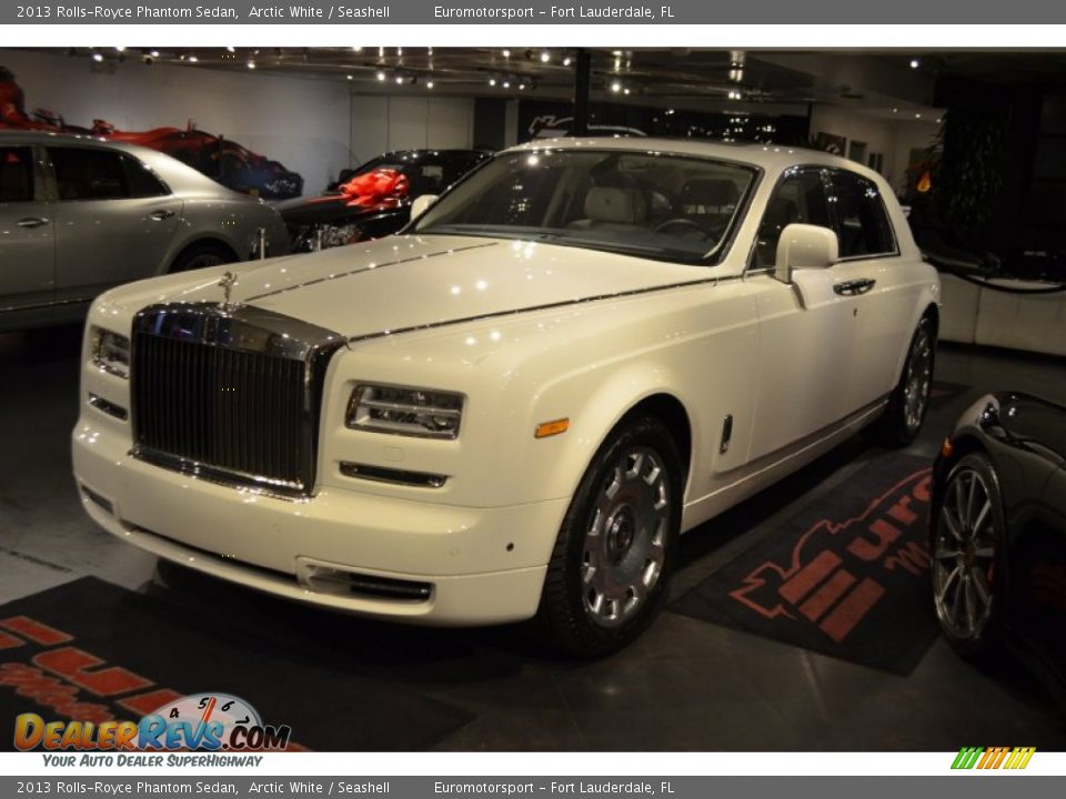 2013 Rolls-Royce Phantom Sedan Arctic White / Seashell Photo #15