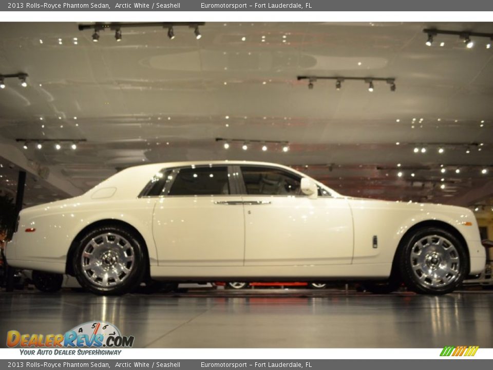 2013 Rolls-Royce Phantom Sedan Arctic White / Seashell Photo #16