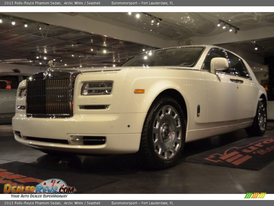 2013 Rolls-Royce Phantom Sedan Arctic White / Seashell Photo #24