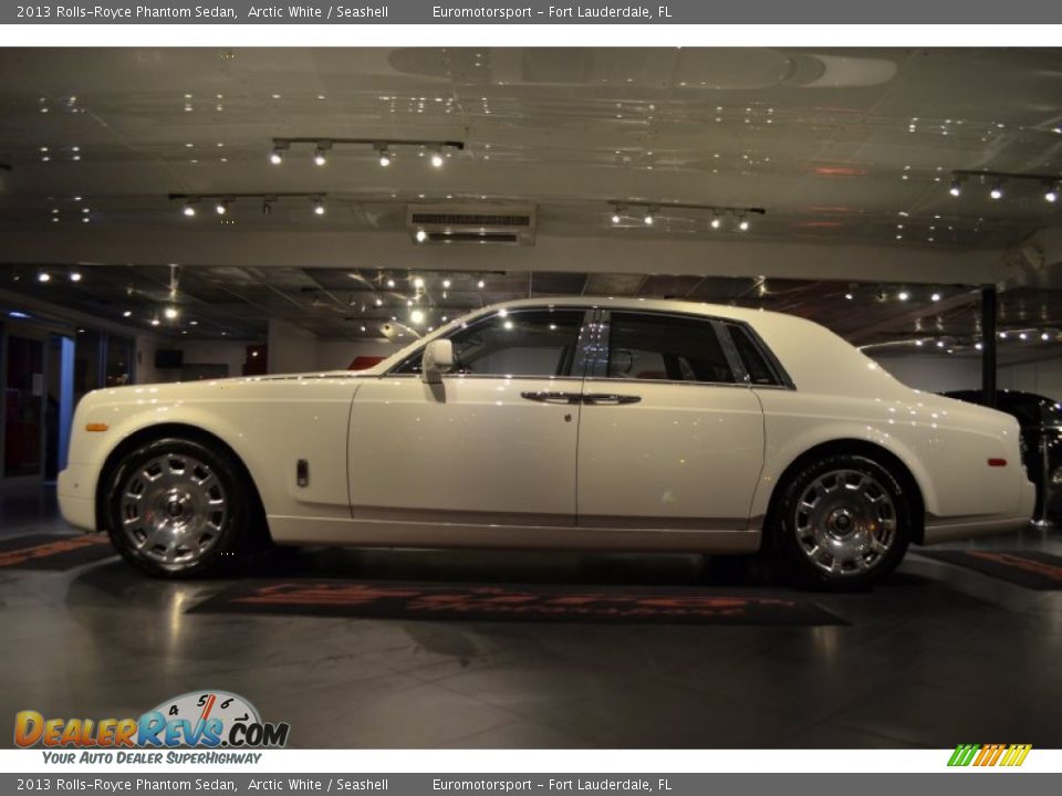 2013 Rolls-Royce Phantom Sedan Arctic White / Seashell Photo #28