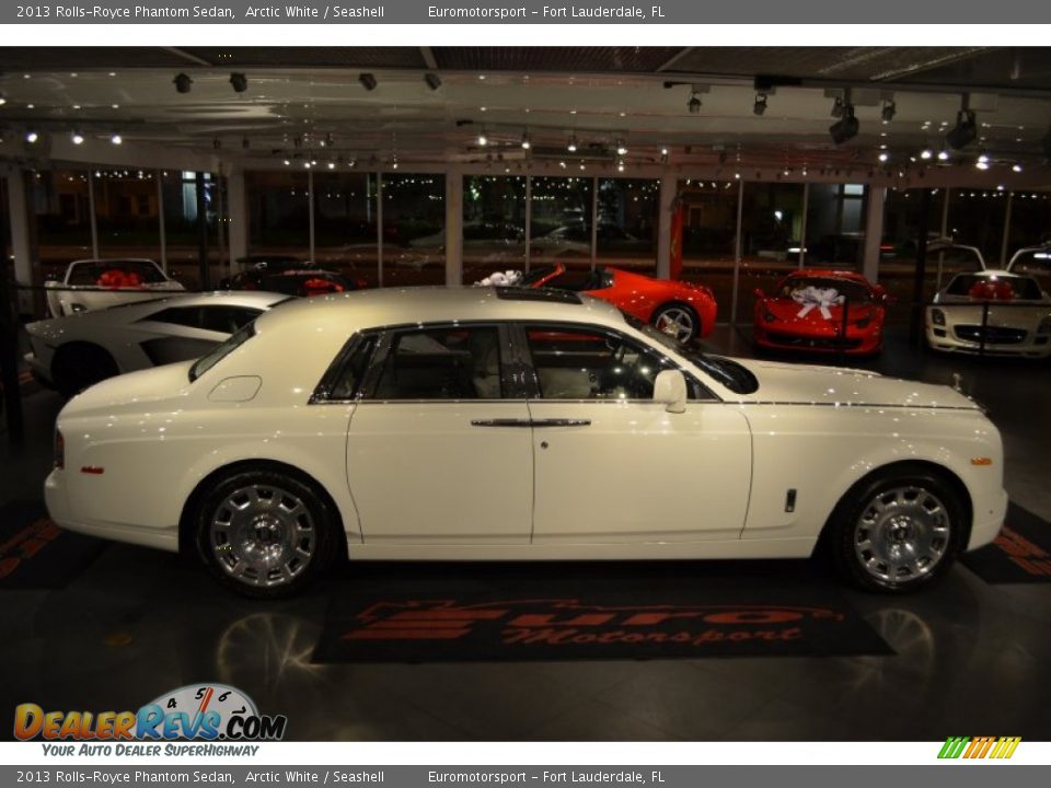 2013 Rolls-Royce Phantom Sedan Arctic White / Seashell Photo #39