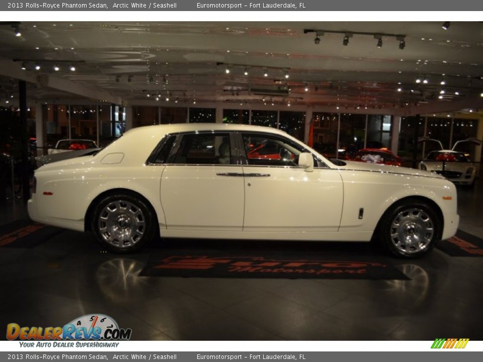 2013 Rolls-Royce Phantom Sedan Arctic White / Seashell Photo #40