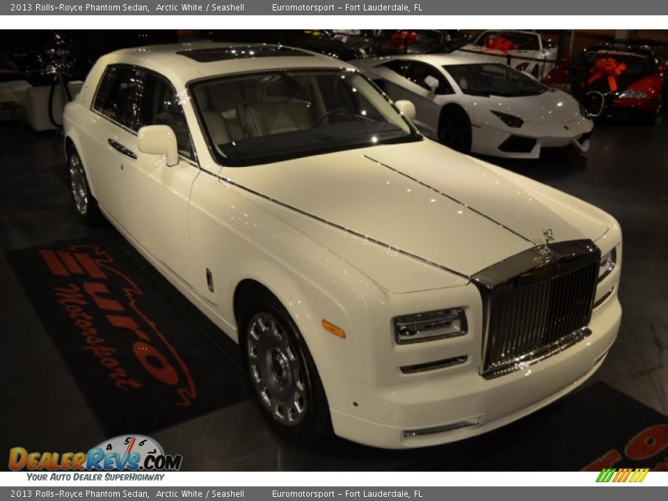 2013 Rolls-Royce Phantom Sedan Arctic White / Seashell Photo #42