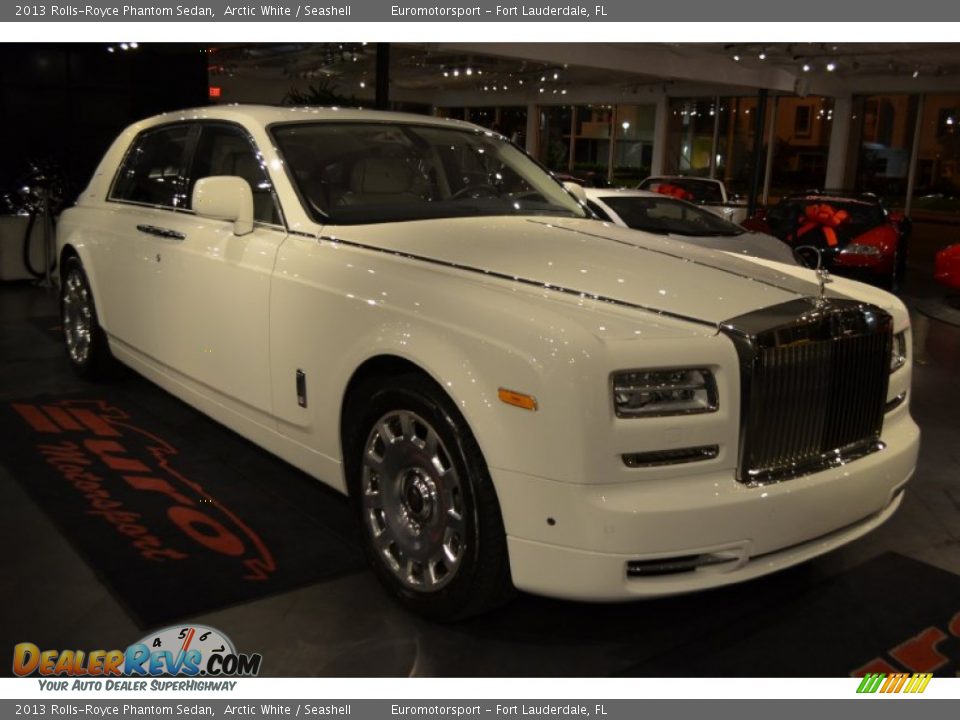 2013 Rolls-Royce Phantom Sedan Arctic White / Seashell Photo #43