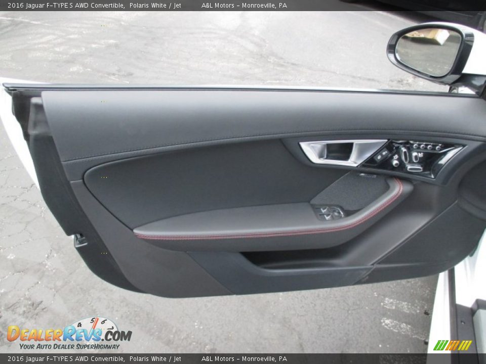 Door Panel of 2016 Jaguar F-TYPE S AWD Convertible Photo #13