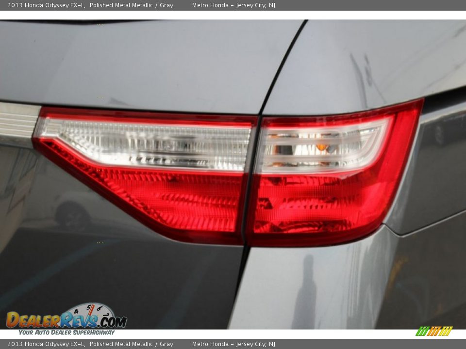 2013 Honda Odyssey EX-L Polished Metal Metallic / Gray Photo #23