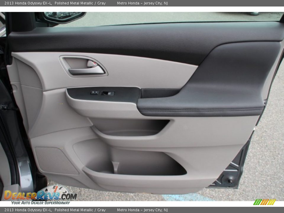 2013 Honda Odyssey EX-L Polished Metal Metallic / Gray Photo #25