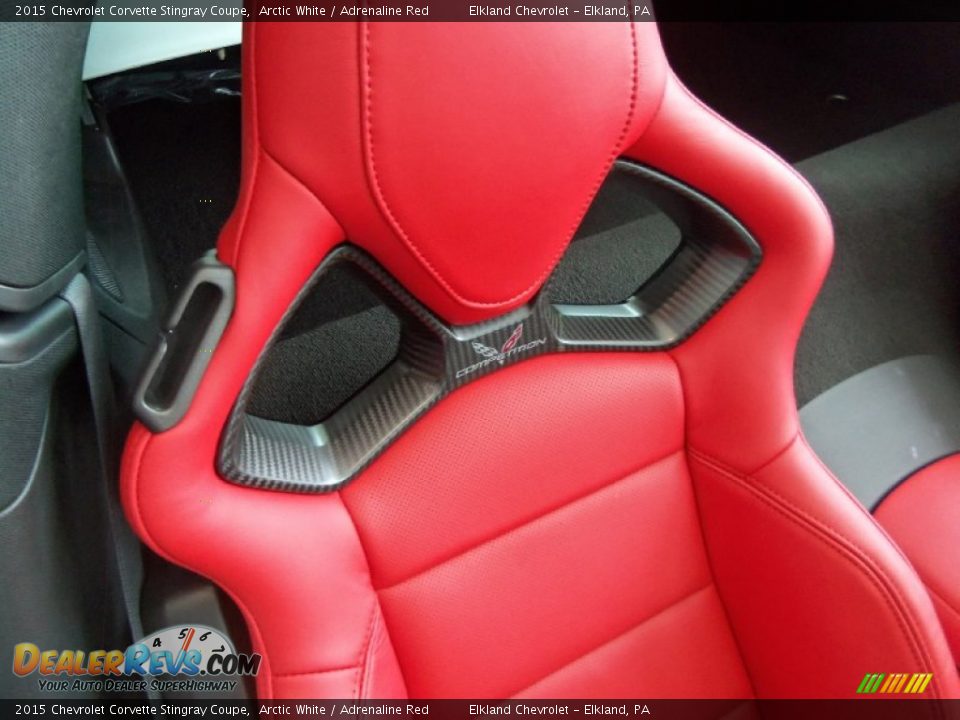 Front Seat of 2015 Chevrolet Corvette Stingray Coupe Photo #17