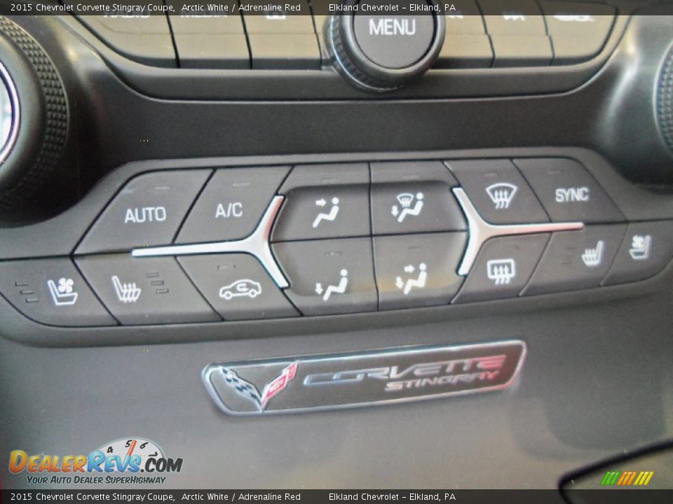 Controls of 2015 Chevrolet Corvette Stingray Coupe Photo #20