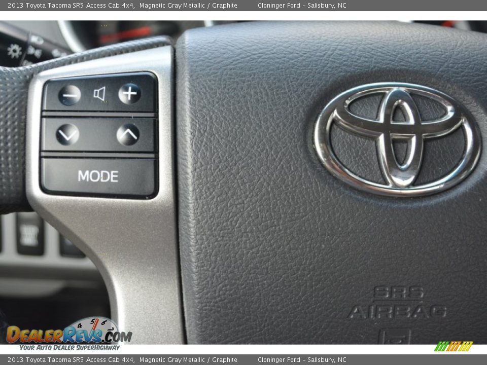 2013 Toyota Tacoma SR5 Access Cab 4x4 Magnetic Gray Metallic / Graphite Photo #21